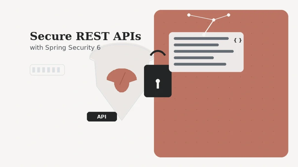 Secure REST APIs with Spring Security 6 – JWT & filters