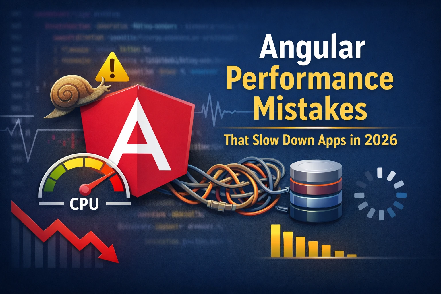 Angular Performance Mistakes That Slow Down Apps in 2026 (and how better architecture (not hacks) fixes them)