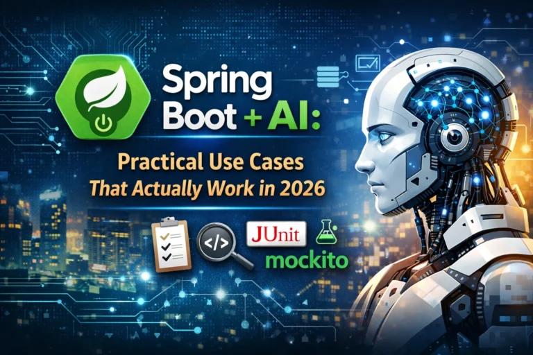 Spring Boot AI practical backend use cases for Java developers in 2026